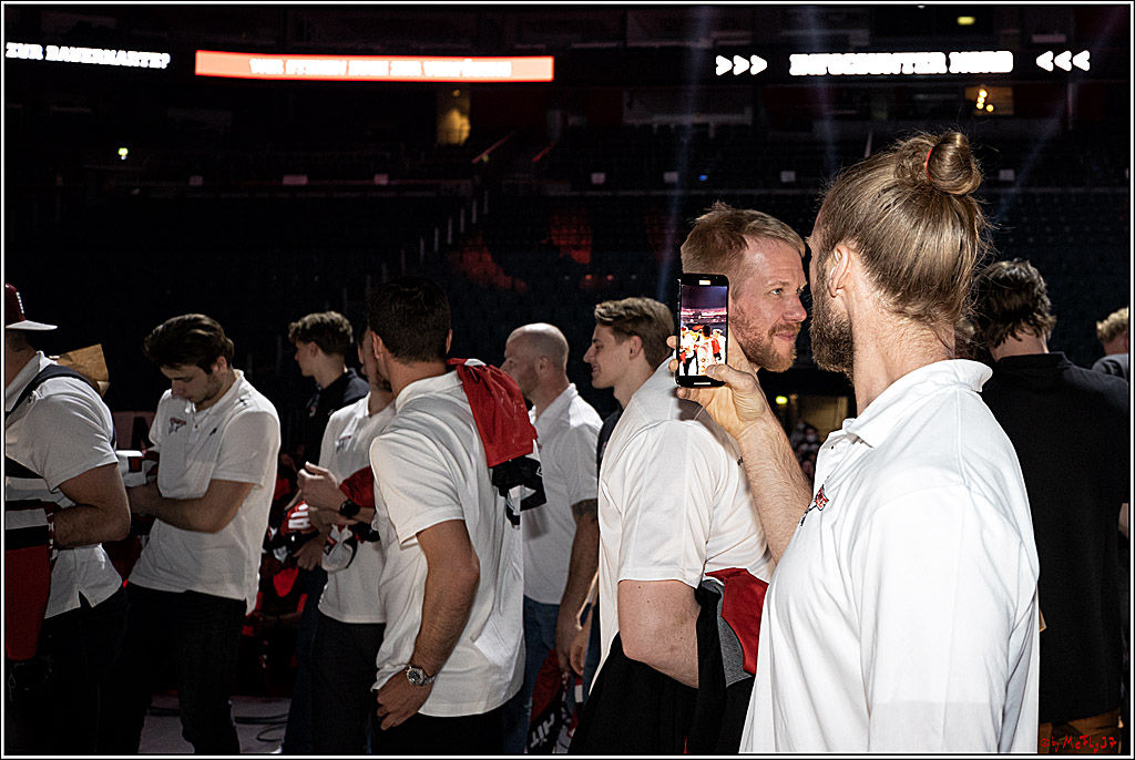 Koelner Haie Abschiedsfeier; Koeln, 22.04.2022